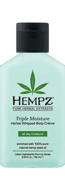 Hempz Triple Moisture Herbal Whipped Body Creme Travel Size Hempz Triple Moisture Herbal Whipped Body Creme Travel Size
